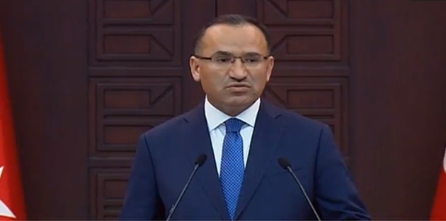 Bekir Bozdağ: Kimyasal silah kullandığı net bir şekilde gözüküyor