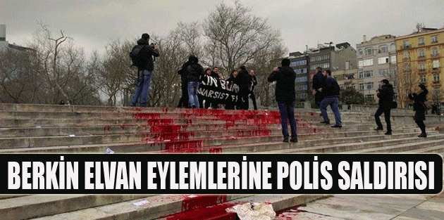 Berkin Elvan eylemlerine polis saldırısı