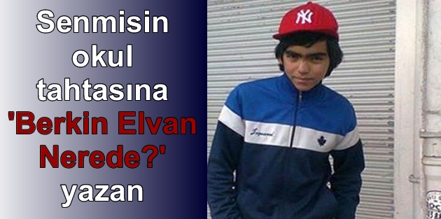 Berkin Elvan'ın adını tahtaya yazan iki öğrenci disipline gönderildi