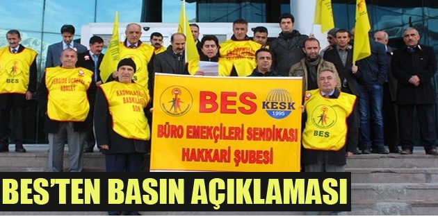 BES’ten Basın Açıklaması