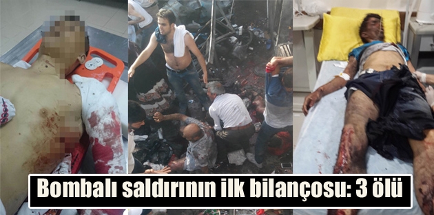 Bombalı saldırının ilk bilançosu