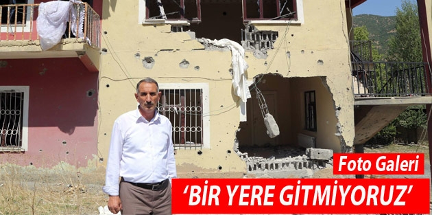 Bombardıman altındaki Şemdinli halkı: Bir yere gitmiyoruz