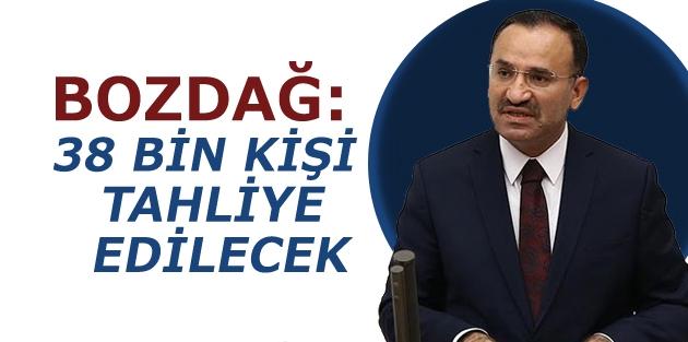 Bozdağ: 38 bin kişi tahliye edilecek