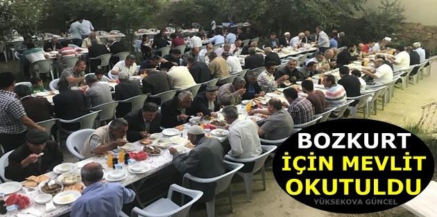 Bozkurt için Mevlit okutuldu