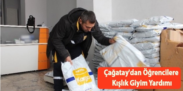 Çağatay'dan Öğrencilere Kışlık Giyim Yardımı