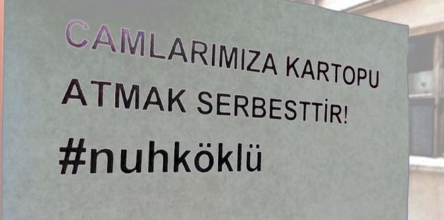 ‘Camlarımıza kartopu atmak serbesttir’