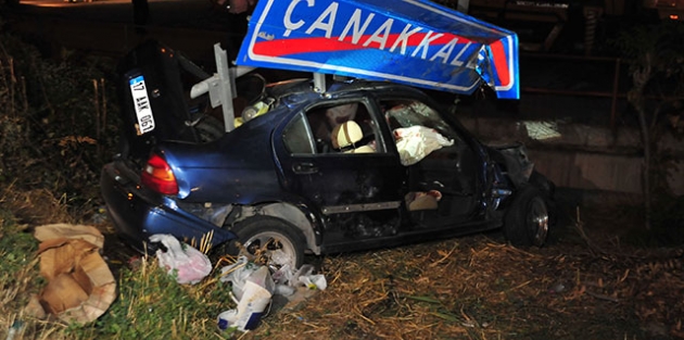 Çanakkale-İzmir karayolunda kaza! 10 gün sonra baba olacaktı