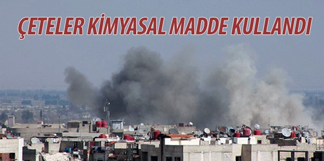 Çeteler Kimyasal Madde Kullandı