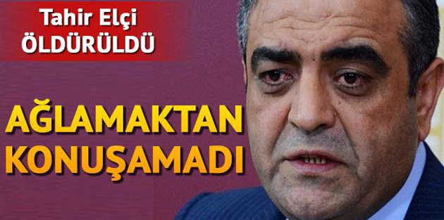 CHP'li Tanrıkulu, ağlamaktan konuşamadı