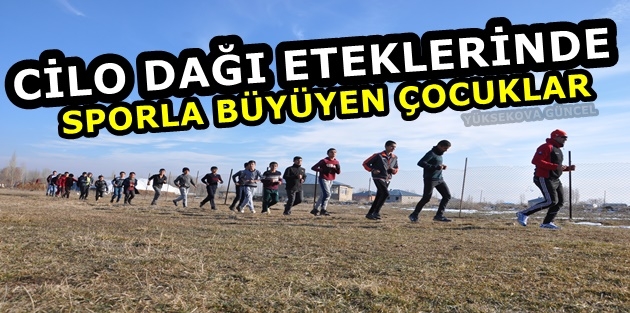 Cilo Dağı Eteklerinde Sporla Büyüyen Çocuklar