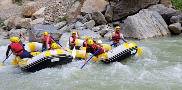 Cilo rafting takımı Türkiye şampiyonasına hazırlanıyor