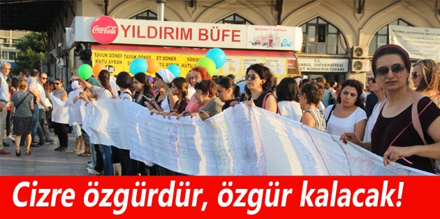 Cizre özgürdür, özgür kalacak!