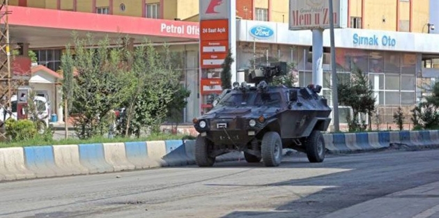 Cizre'ye giriş çıkışlar kapatıldı