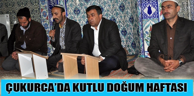 Çukurca’da Kutlu Doğum Haftası 