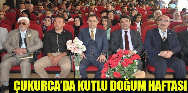 Çukurca’da Kutlu Doğum Haftası 