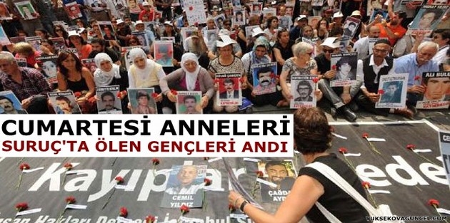 Cumartesi Anneleri, Suruç'ta ölen gençleri andı