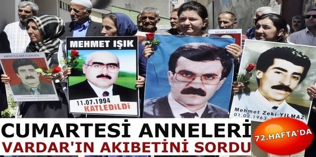 Cumartesi Anneleri Vardar’ın akıbetini sordu