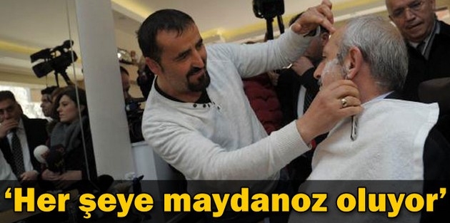 'Cumhurbaşkanı her şeye maydanoz oluyor'