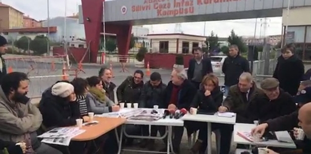 Cumhuriyet gazetesi yazıişleri toplantısını Silivri’de yaptı