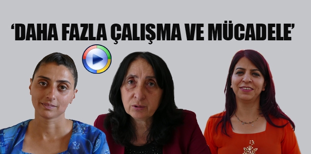 ‘Daha fazla çalışma ve mücadele’