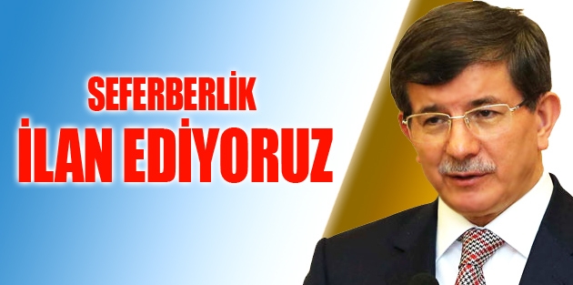 Davutoğlu: Kadınlarımız seslerini yükseltmeli 