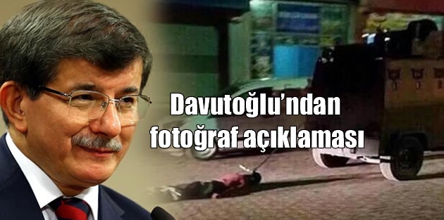 Davutoğlu’ndan fotoğraf açıklaması