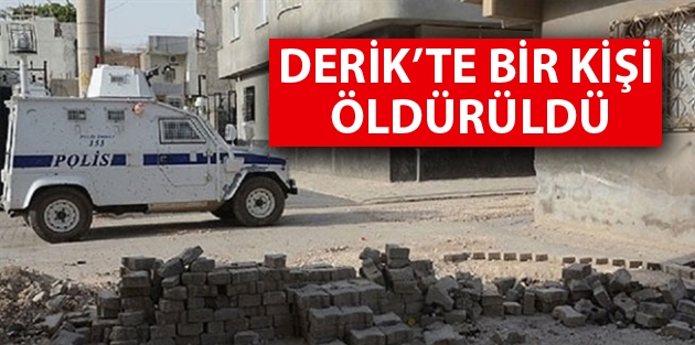 Derik’te bir kişi öldürüldü