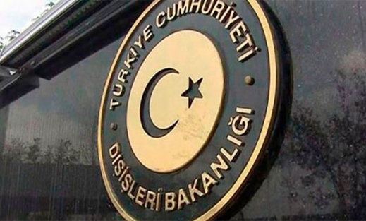 Dışişleri : Çarpıtılmış, taraflı ve yanlış bilgiler içeren metin kabul edilemez 