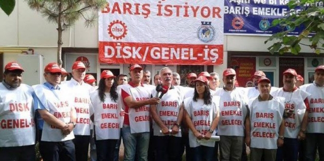 DİSK Genel İş Sendikası heyeti Cizre’ye hareket etti