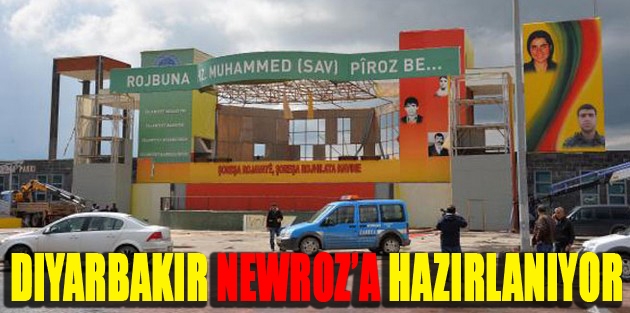 Diyarbakır nevruza hazırlanıyor