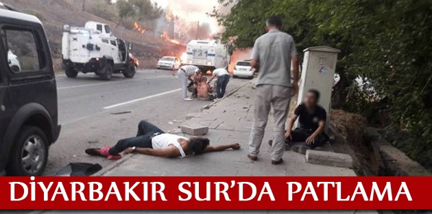 Diyarbakır Sur’da patlama