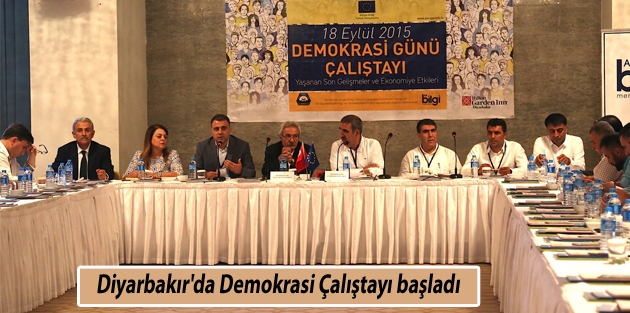 Diyarbakır'da Demokrasi Çalıştayı başladı