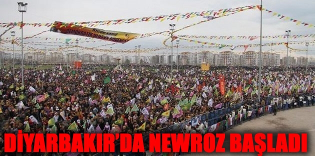 Diyarbakır’da Newroz başladı