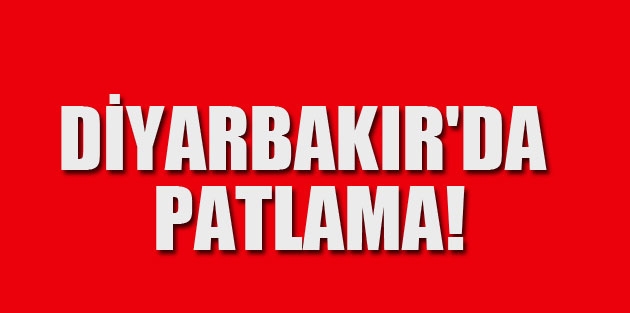 Diyarbakır'da patlama!