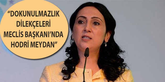 “Dokunulmazlık dilekçeleri Meclis Başkanı’nda hodri meydan”