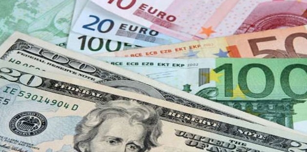  Dolar 4.62, euro 5.40 ve sterlin 6.12 lirada