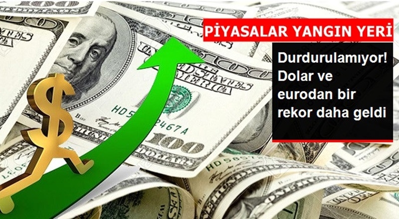 Dolar ve Euro Rekor Üstüne Rekor Kırıyor