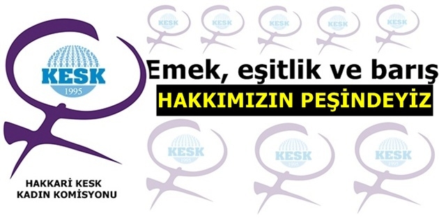 Emek, eşitlik ve barış hakkımızın peşindeyiz 