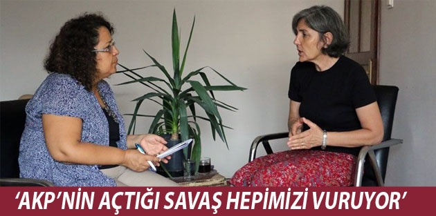 EMEP Genel Başkanı Selma Gürkan: AKP’nin açtığı savaş hepimizi vuruyor