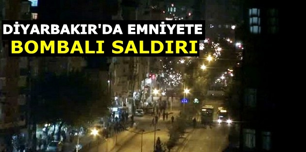 Diyarbakır'da Emniyete bombalı saldırı