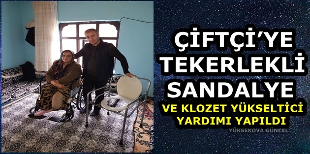 Engelli Çiftçi'nin Tekerlekli Sandalye Sevinci