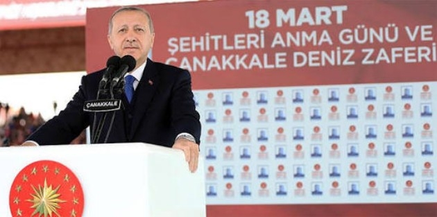 Erdoğan: Afrin'de Türk bayrağı dalgalanıyor