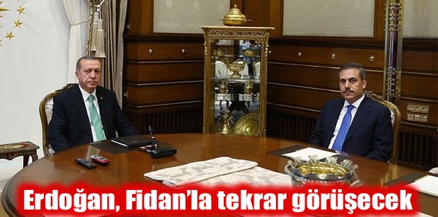 Erdoğan, Fidan’la tekrar görüşecek