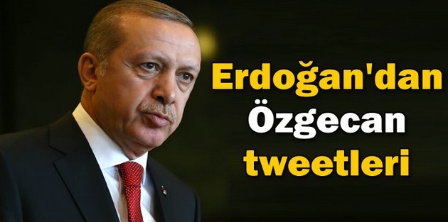 Erdoğan'dan Özgecan tweetleri