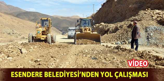 Esendere'de Yol Çalışması