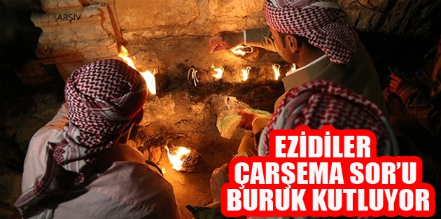 Ezidiler Çarşema Sor’u buruk kutluyor