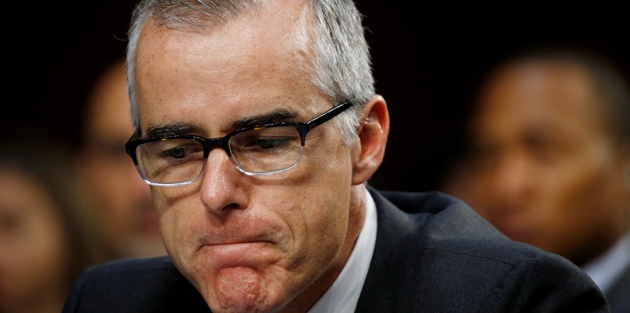 FBI'ın eski direktör yardımcısı McCabe emekliliğine 2 gün kala kovuldu