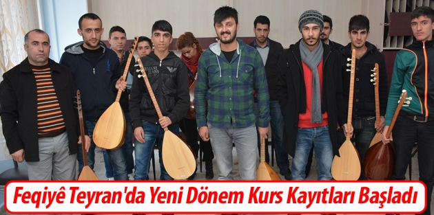 Feqiyê Teyran'da Yeni Dönem Kurs Kayıtları Başladı