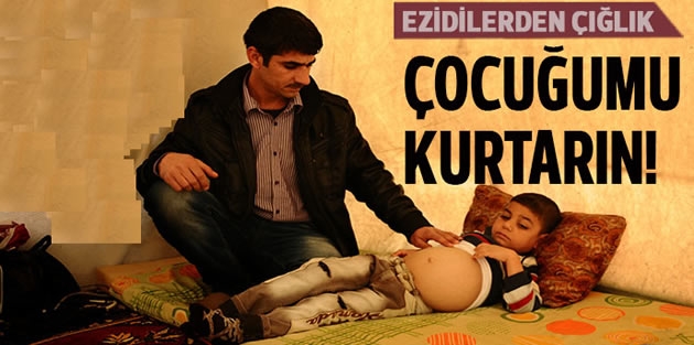 Fidanlık Kampı'ndan yükselen Ezidi çığlığı: Çocuğum hasta!