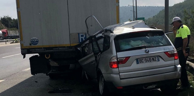 Fransa’dan tatile geldi, kazada öldü